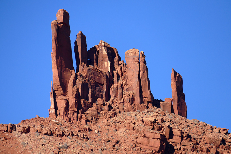 Sylvester Trail - Castle Rock aka. Castleton Tower [Professor Creek]