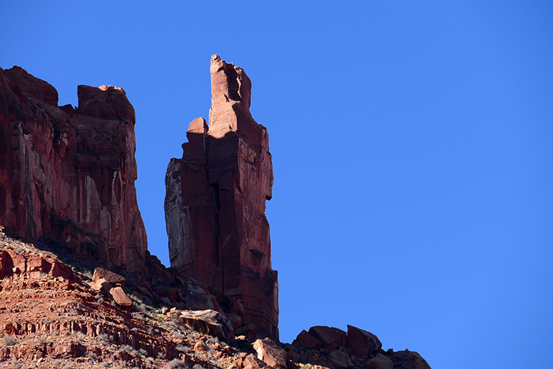 Sylvester Trail - Castle Rock aka. Castleton Tower [Professor Creek]