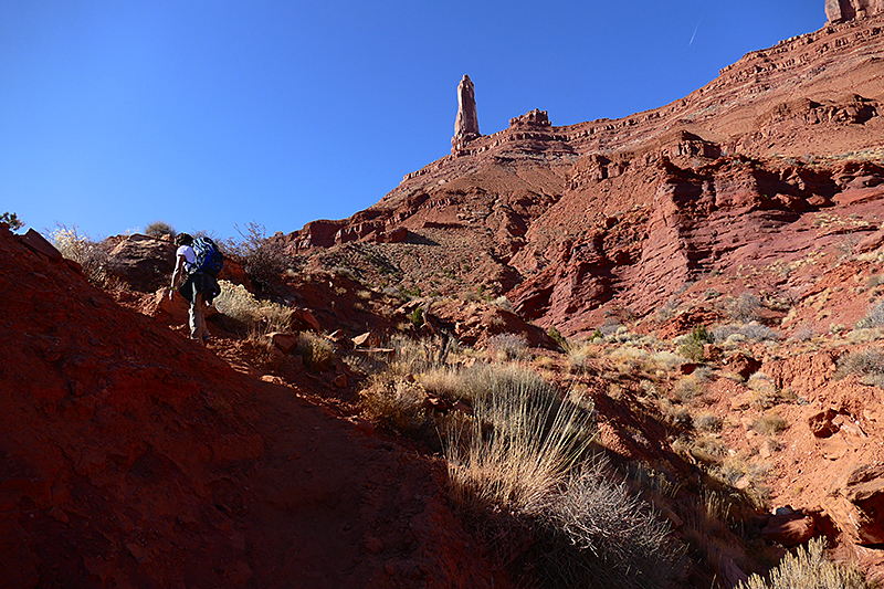 Sylvester Trail - Castle Rock aka. Castleton Tower [Professor Creek]