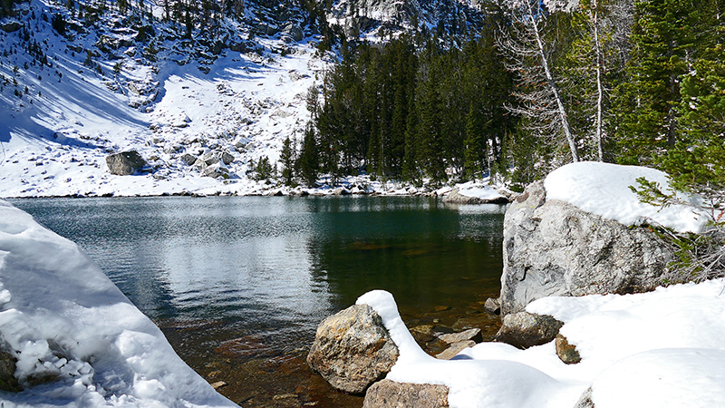 Taggart Lake - Bradley Lake - Surprise Lake - Amphitheatre Lake [Grand Teton National Park]