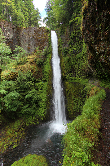 Tunnel Falls Eagle Creek Columbia River