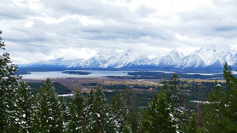 Two Ocean Lake Grand View Emma Matilda Lake Grand Teton National Park