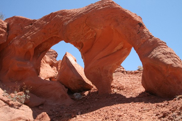 Arrowhead Arch und Elephant Rock [Valley of Fire State Park]