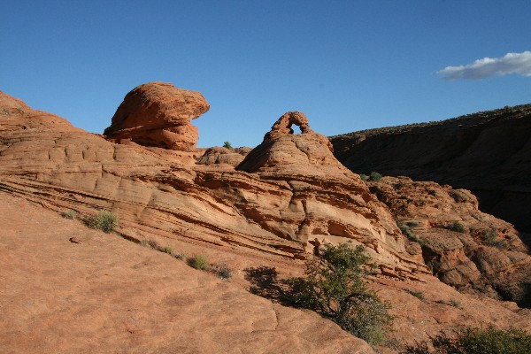 Waterholes Canyon Arch