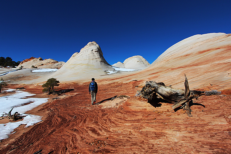 White Domes Canaan Mountain Winter