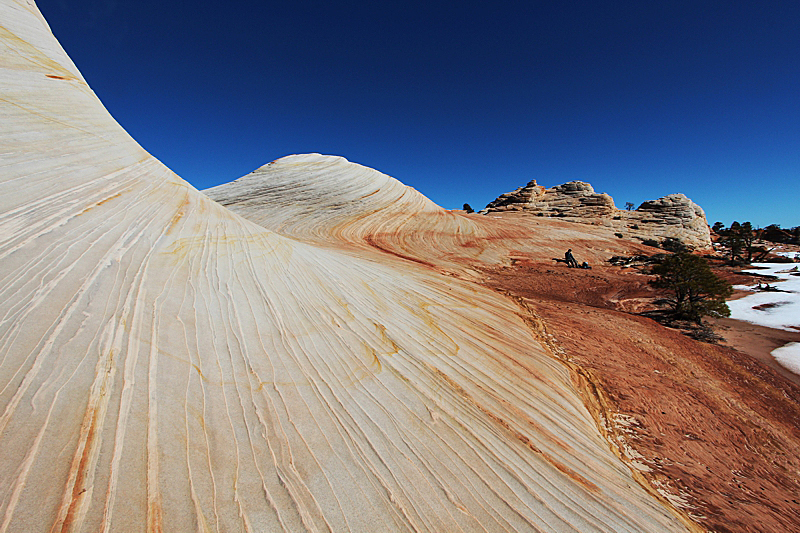 White Domes Canaan Mountain Winter