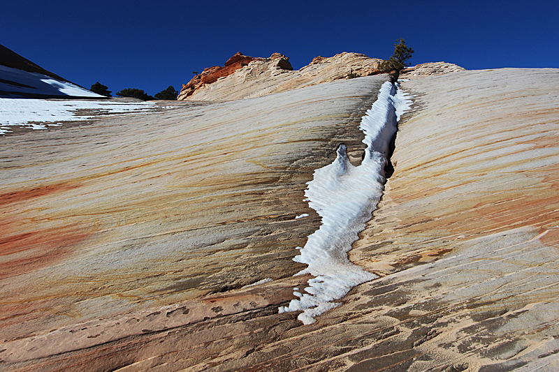 White Domes Canaan Mountain Winter