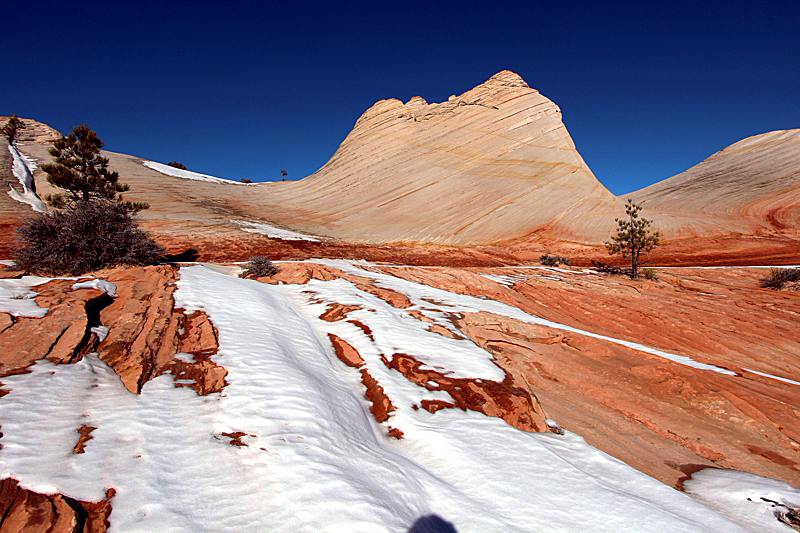 White Domes Canaan Mountain Winter