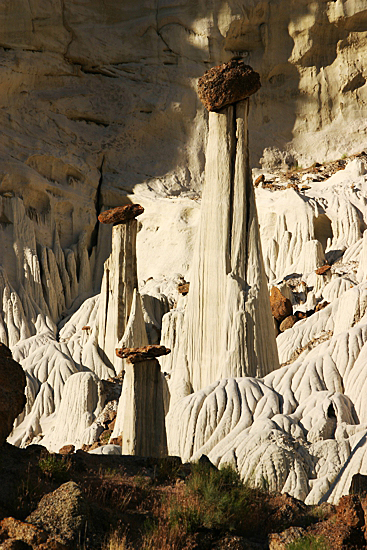 White Ghosts Wahweap Hoodoos