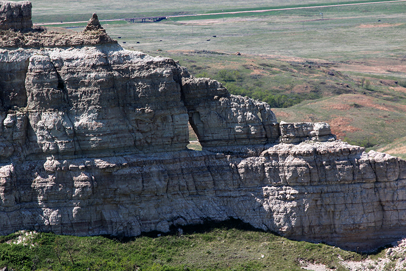 Window Rock at Battleship Rock South Dakota