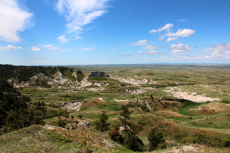 Window Rock at Battleship Rock South Dakota