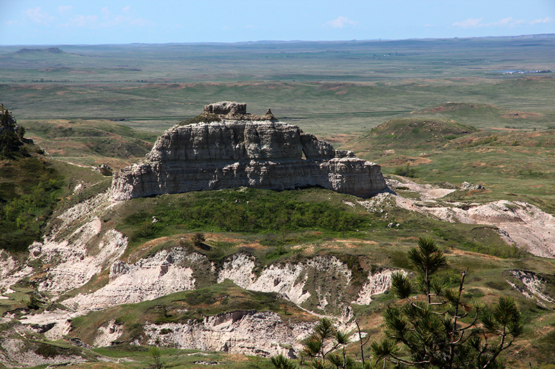 Window Rock at Battleship Rock South Dakota