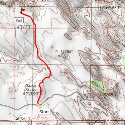 Topo Map Bild zum Text