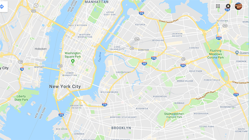 Landkarte - New York City Marathon [2007]