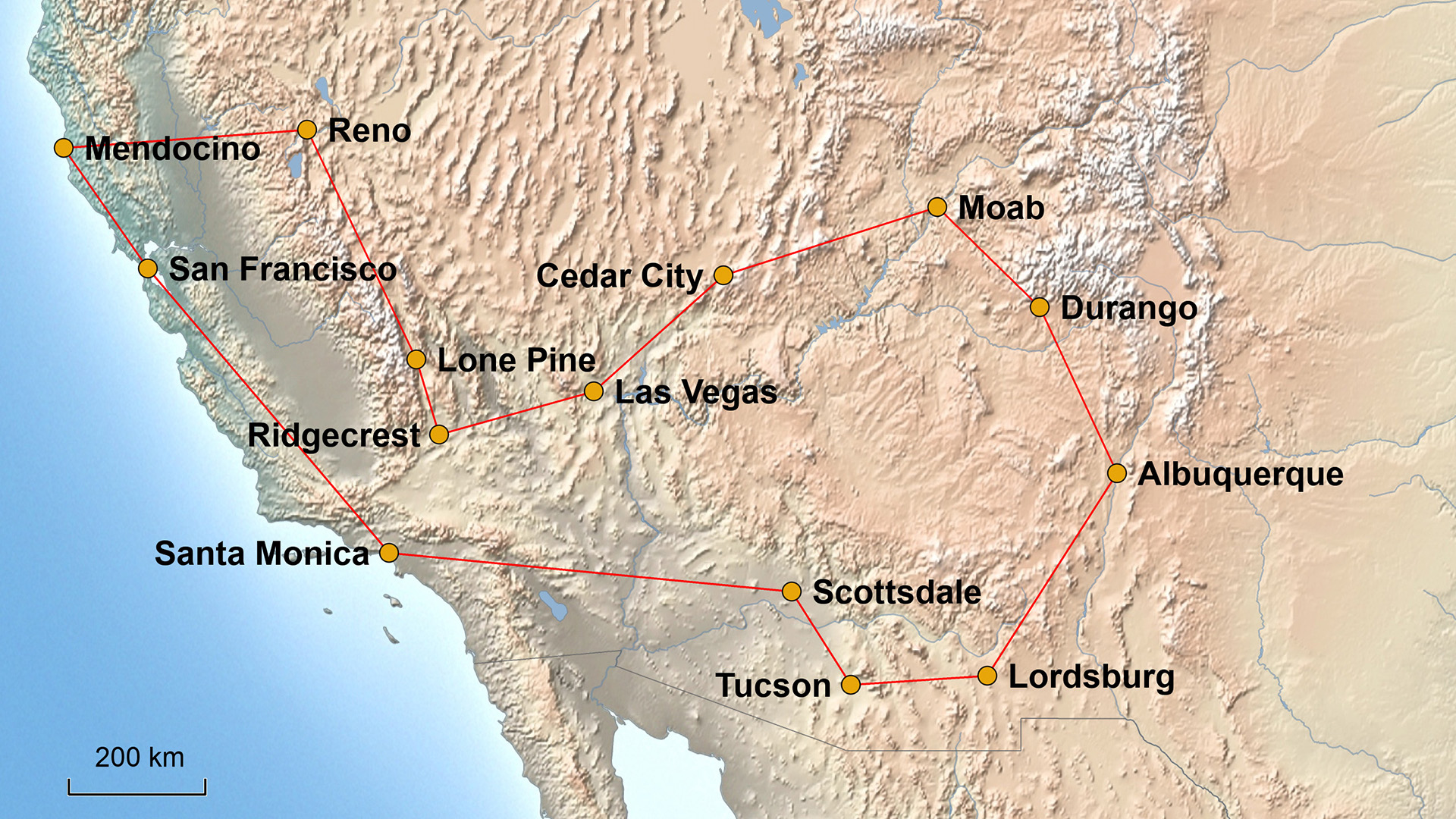 Landkarte - Durango [2009]